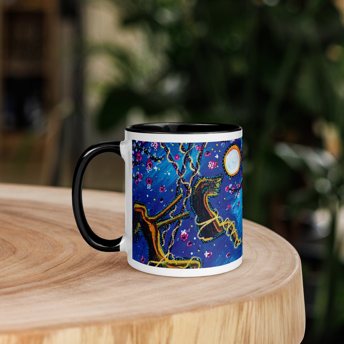 Abundance Mug | Choice of Blue or Black Inside