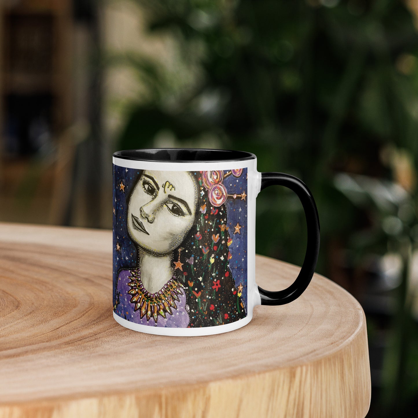 Virgo Star Sign Mug | Choice of Pink, Blue or Black Inside