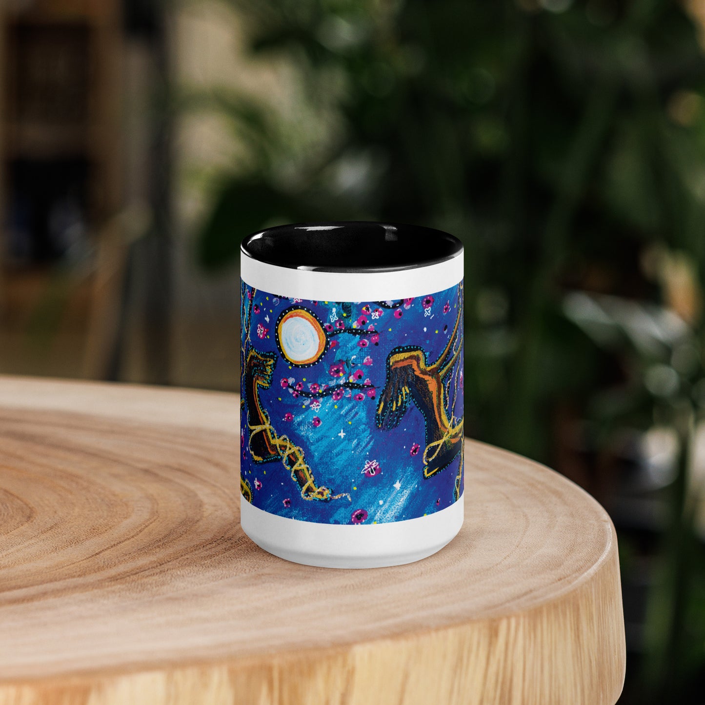 Abundance Mug | Choice of Blue or Black Inside
