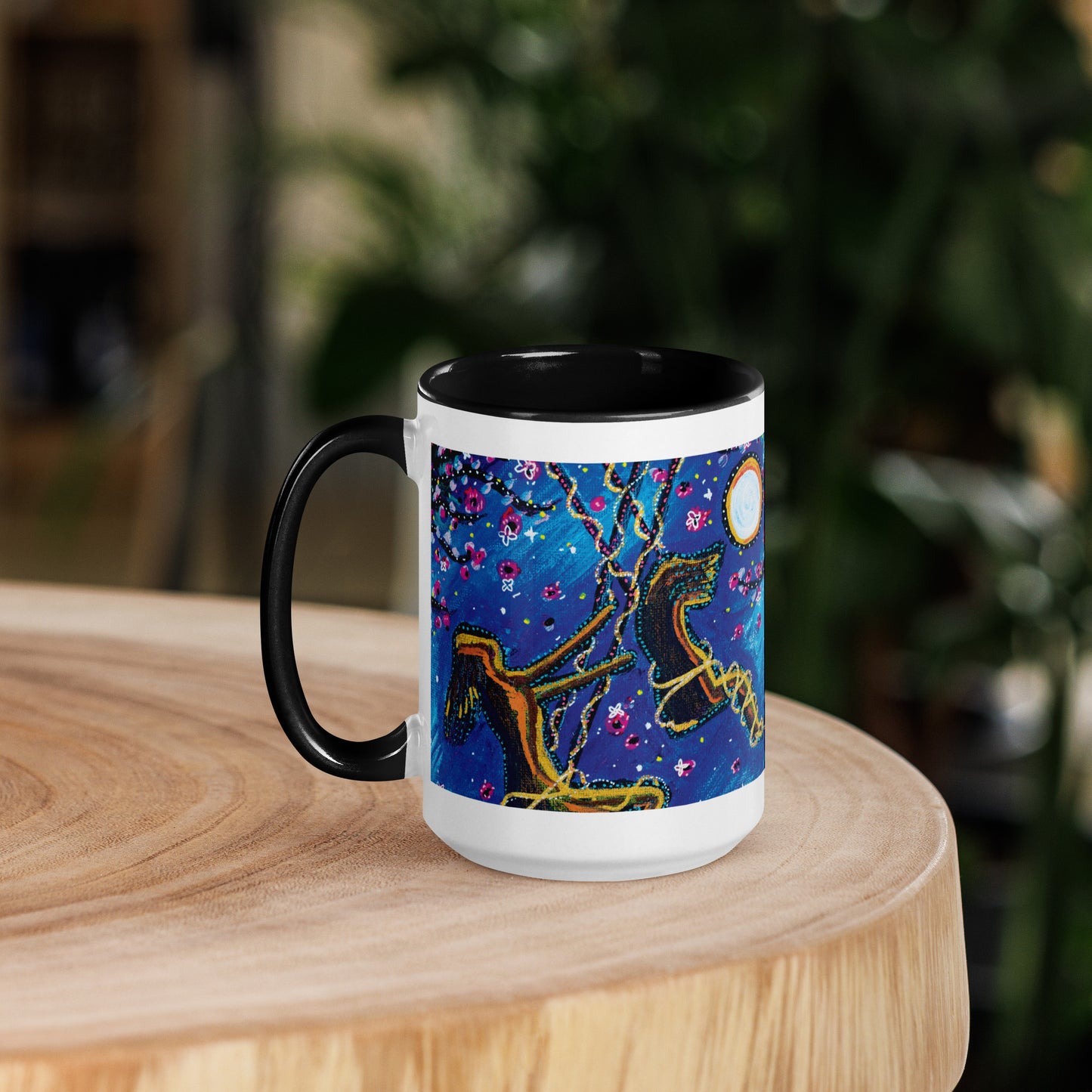 Abundance Mug | Choice of Blue or Black Inside