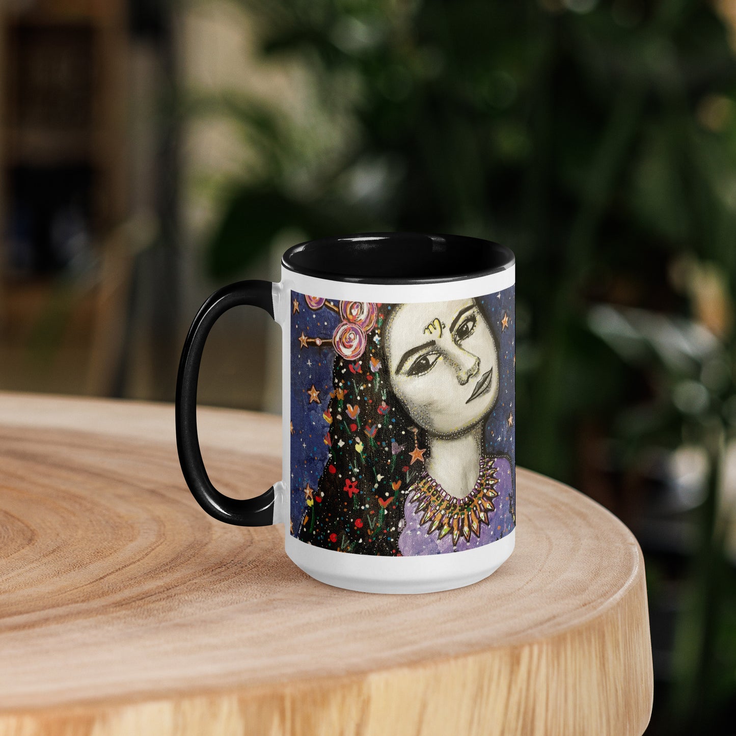 Virgo Star Sign Mug | Choice of Pink, Blue or Black Inside