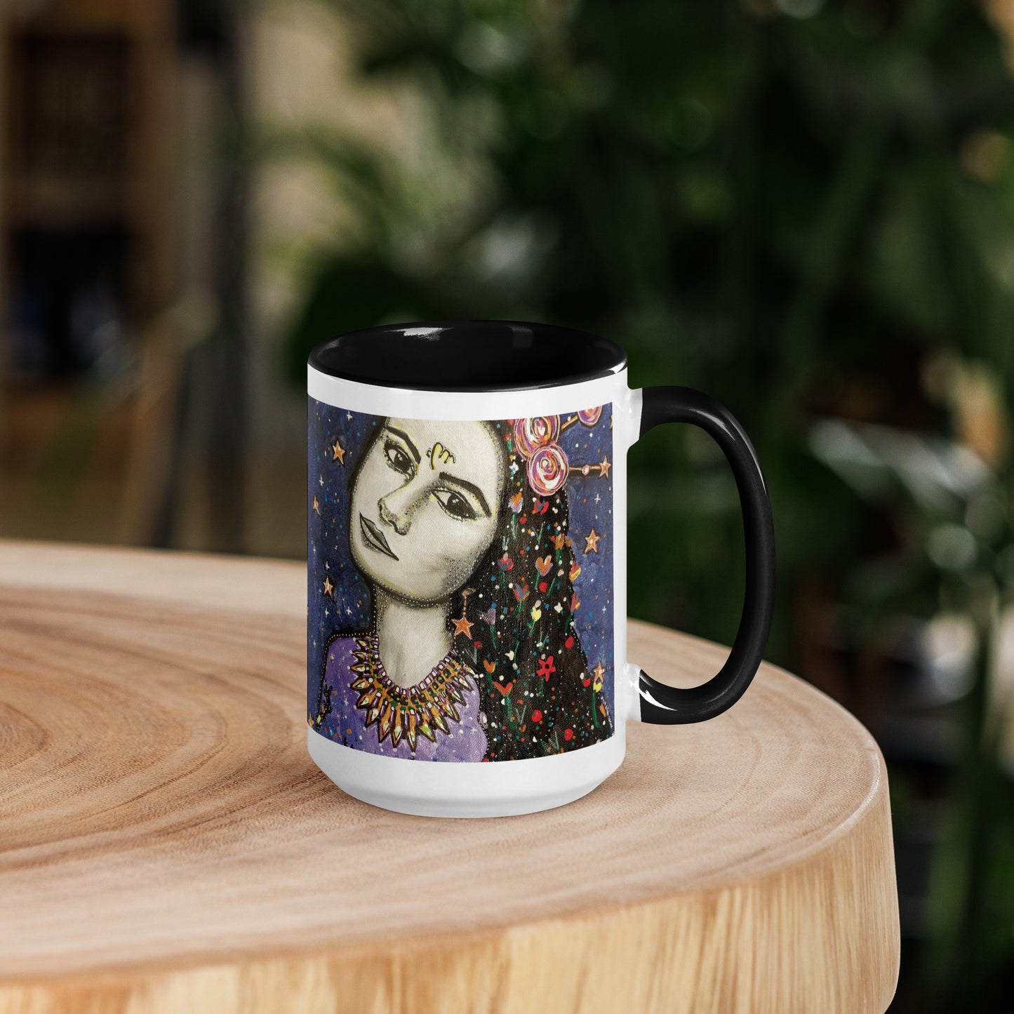 Virgo Star Sign Mug | Choice of Pink, Blue or Black Inside