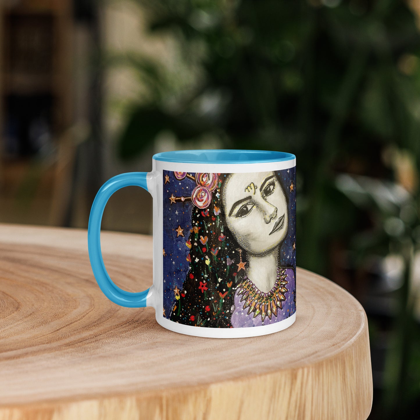 Virgo Star Sign Mug | Choice of Pink, Blue or Black Inside