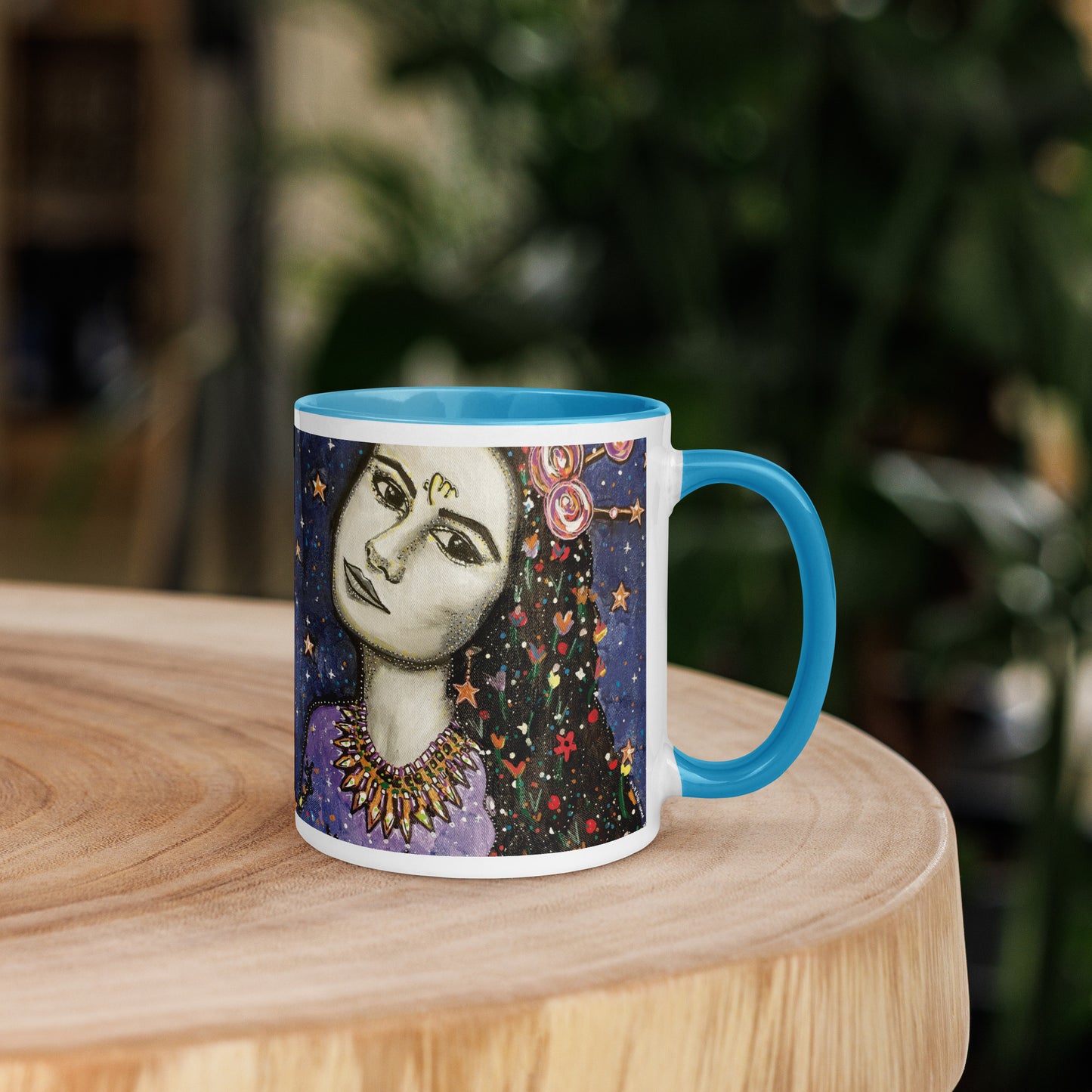 Virgo Star Sign Mug | Choice of Pink, Blue or Black Inside