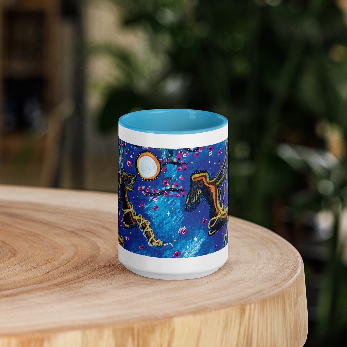 Abundance Mug | Choice of Blue or Black Inside