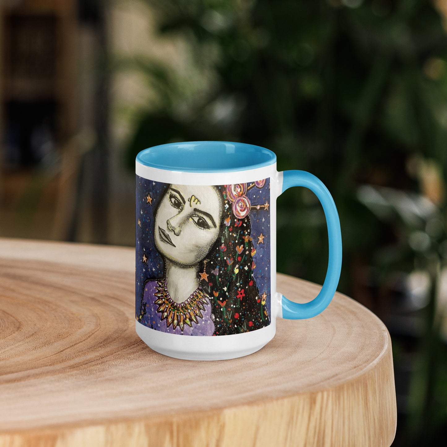 Virgo Star Sign Mug | Choice of Pink, Blue or Black Inside