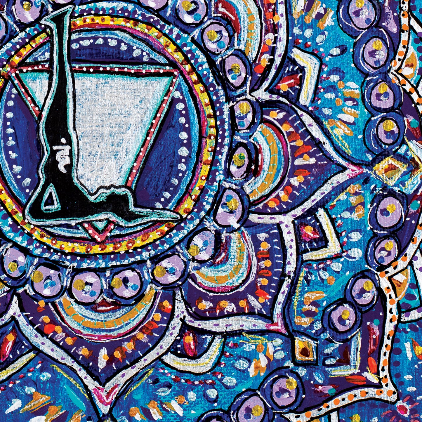 Throat Chakra Original Painting