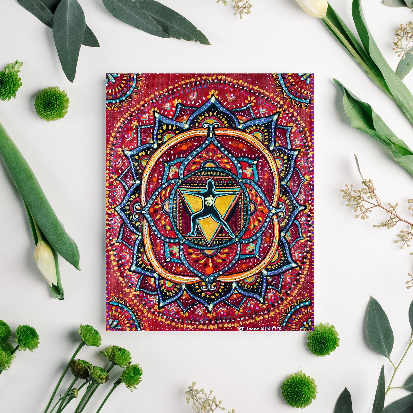 Root Chakra Original Painting