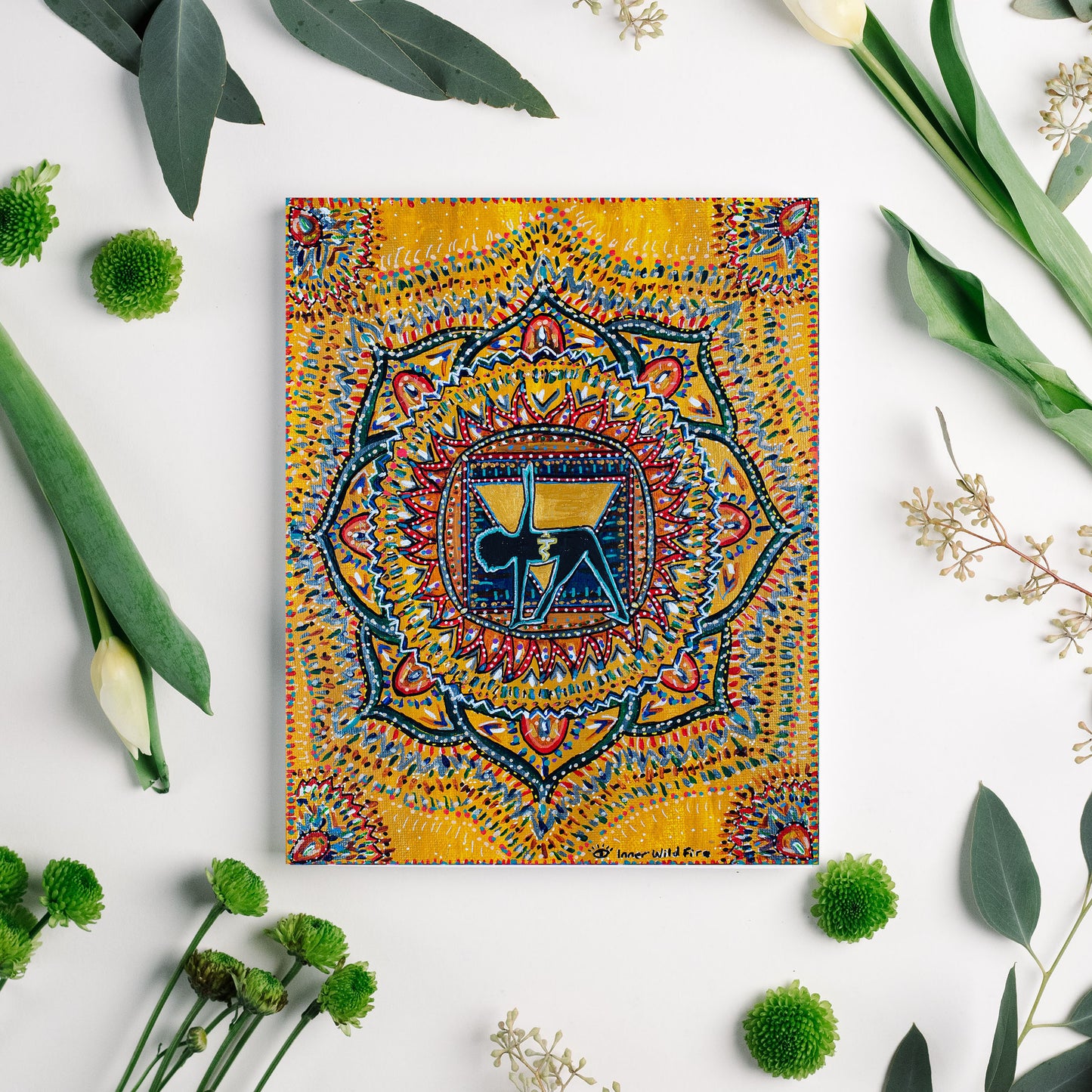 Solar Plexus Chakra Original Painting