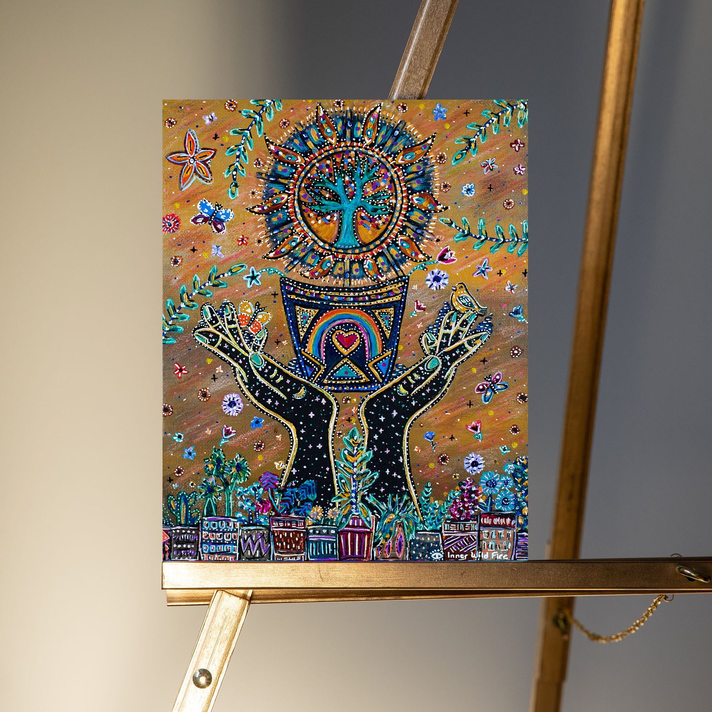 Express Gratitude Original Painting