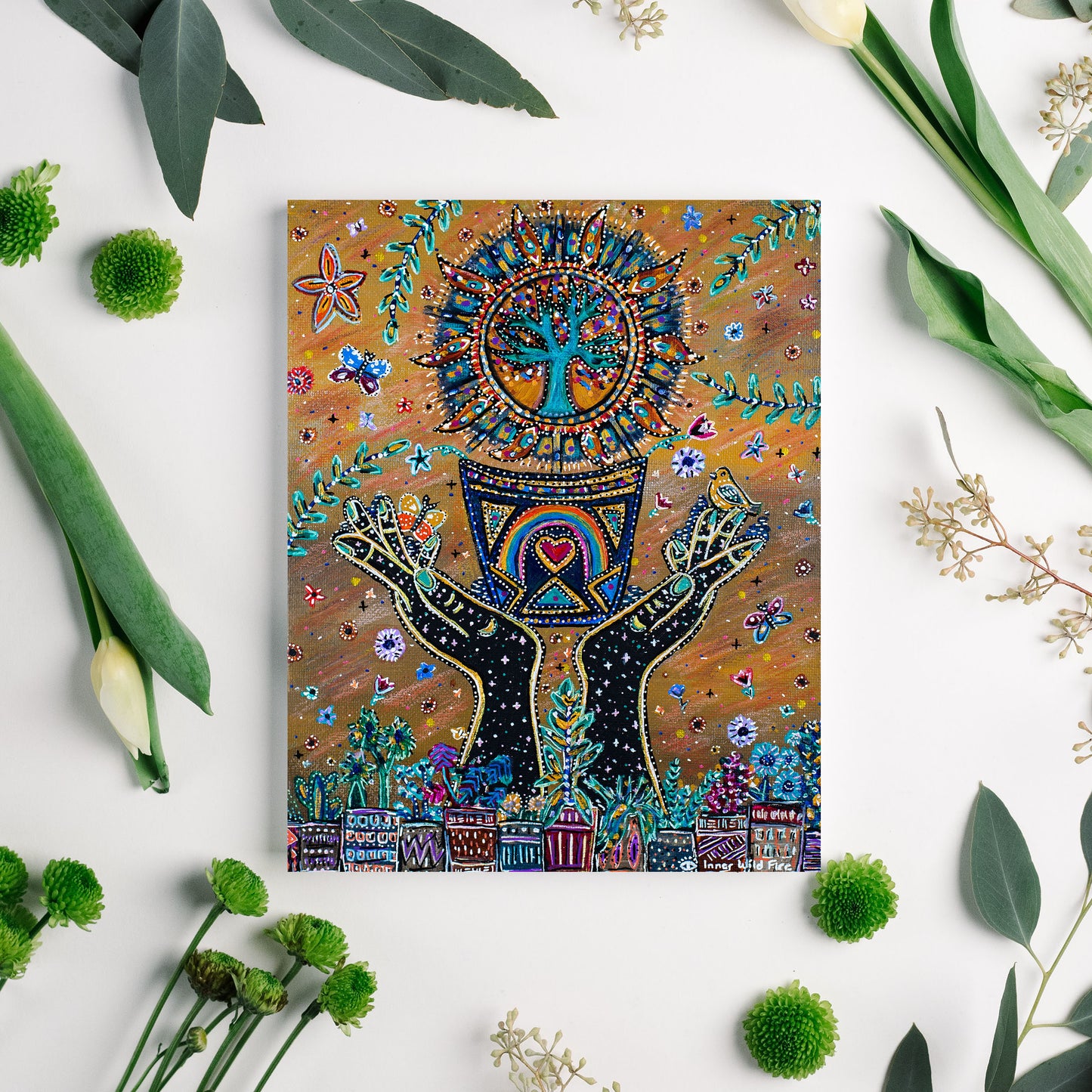 Express Gratitude Original Painting