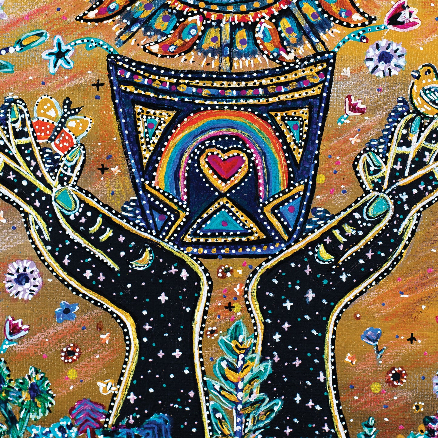 Express Gratitude Original Painting