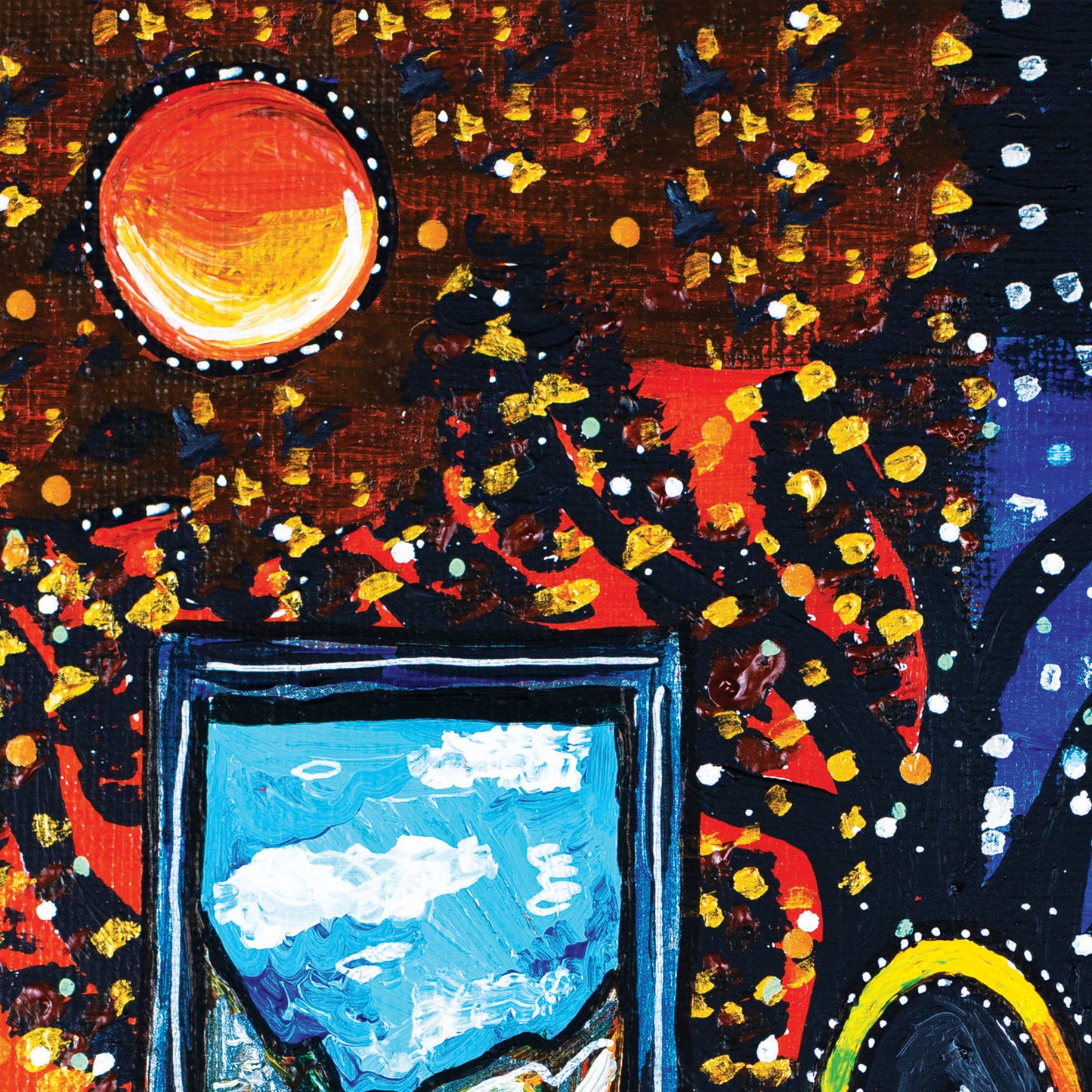 The World is Your Mirror Original Painting