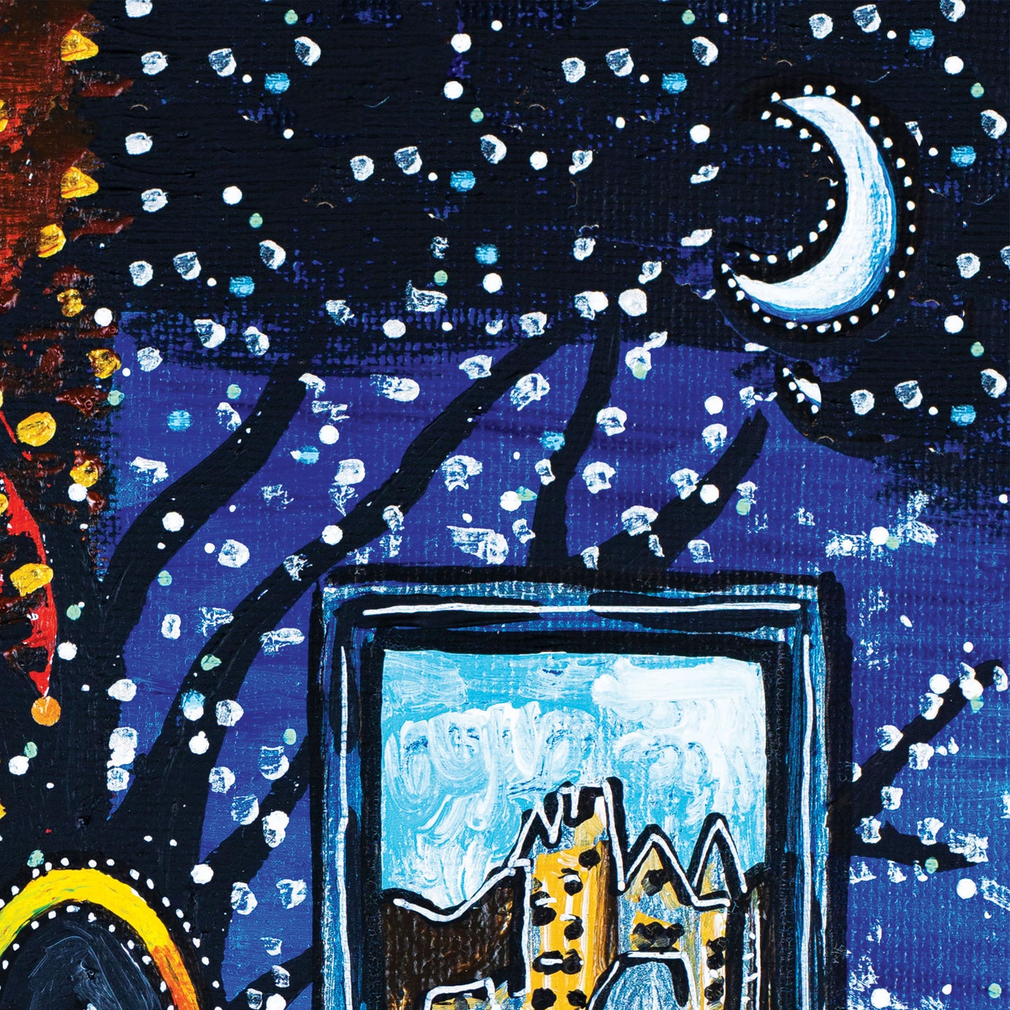 The World is Your Mirror Original Painting