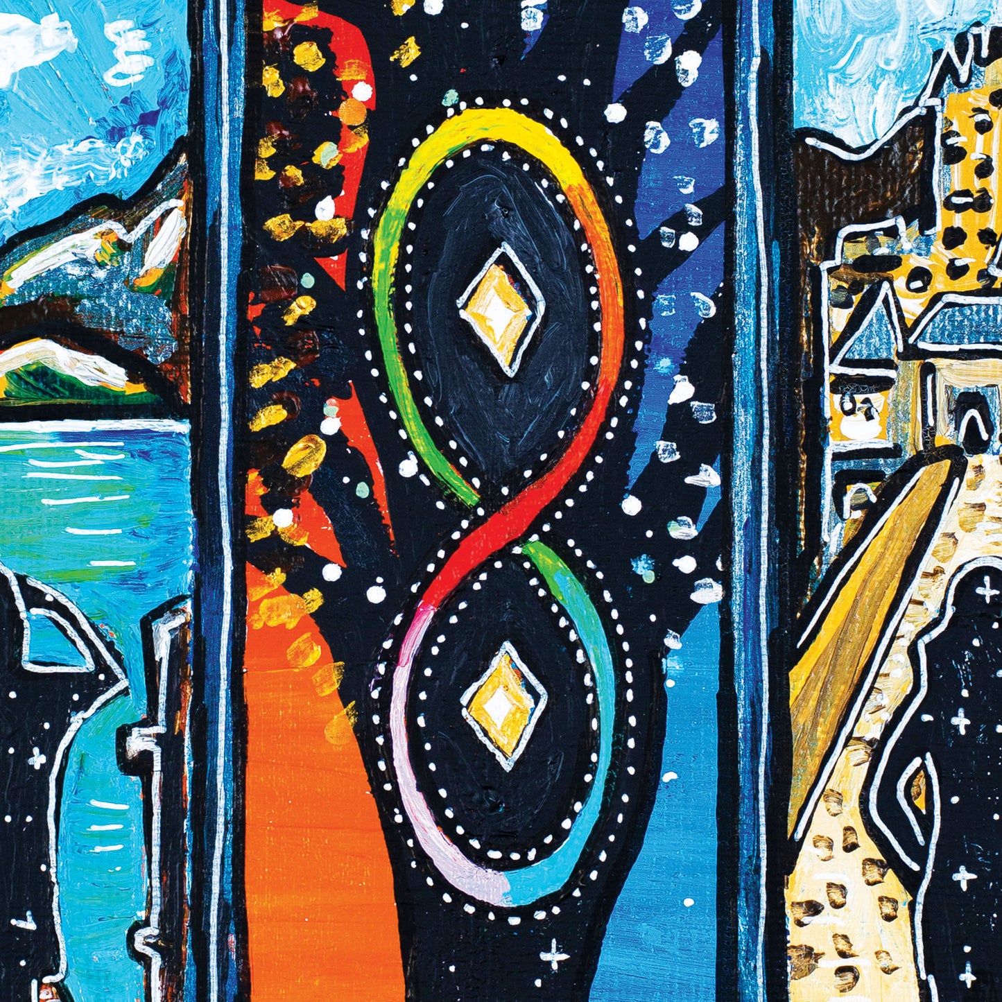 The World is Your Mirror Original Painting
