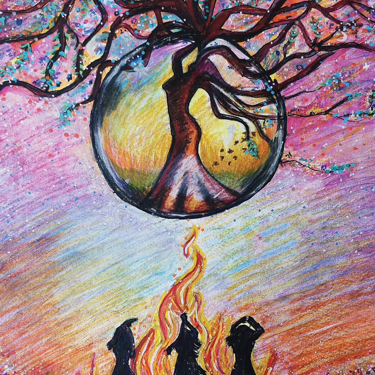 The Spiritual Souls Will Rise Print | A5, A4 & A3 Size or Digital Download