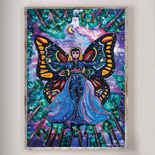 Finding Courage Art Print A5, A4 & A3 Size