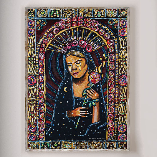 Healing The Feminine Art Print A5, A4 & A3 Size