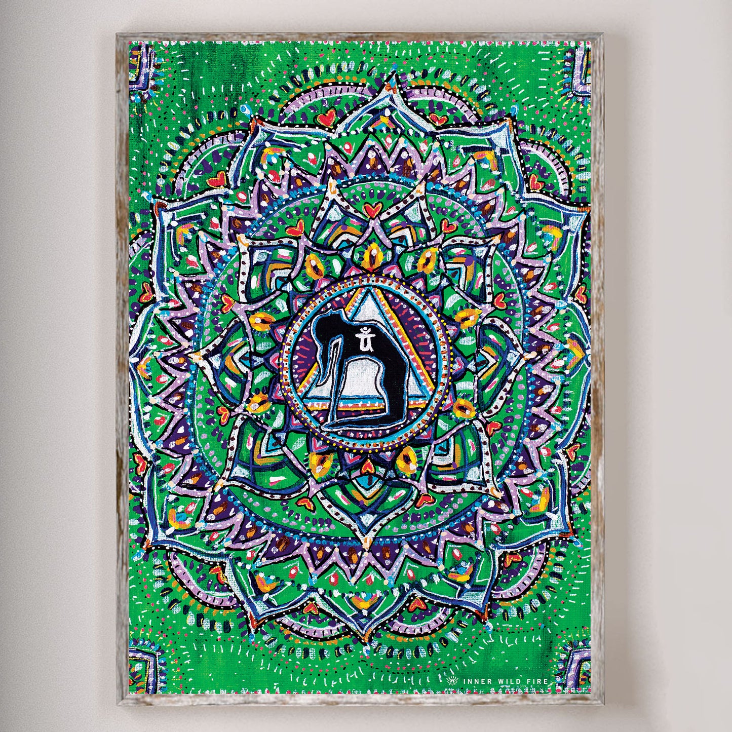 Heart Chakra Art Print A5, A4 & A3 Size