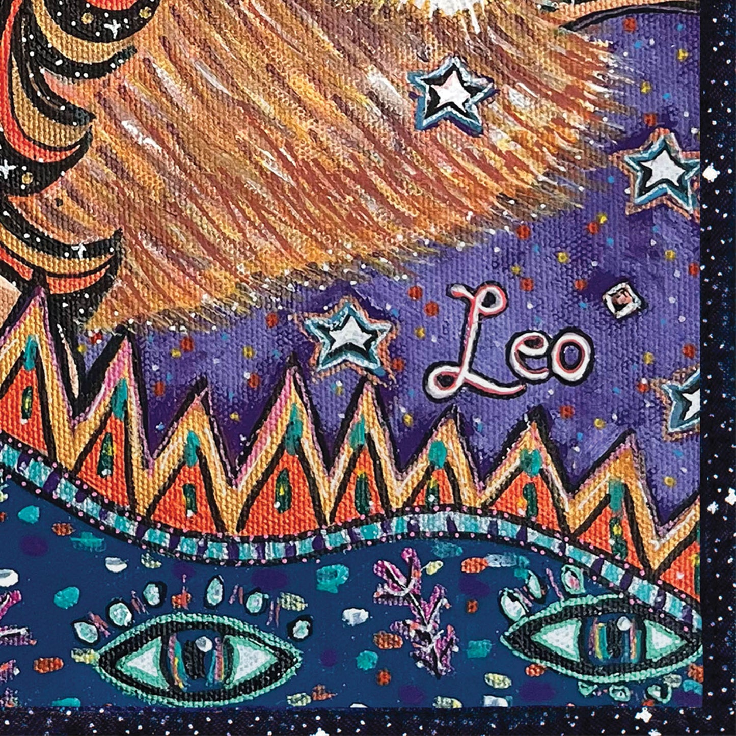 Queen Leo Star Sign Print | A6, A5, A4 & A3 Size