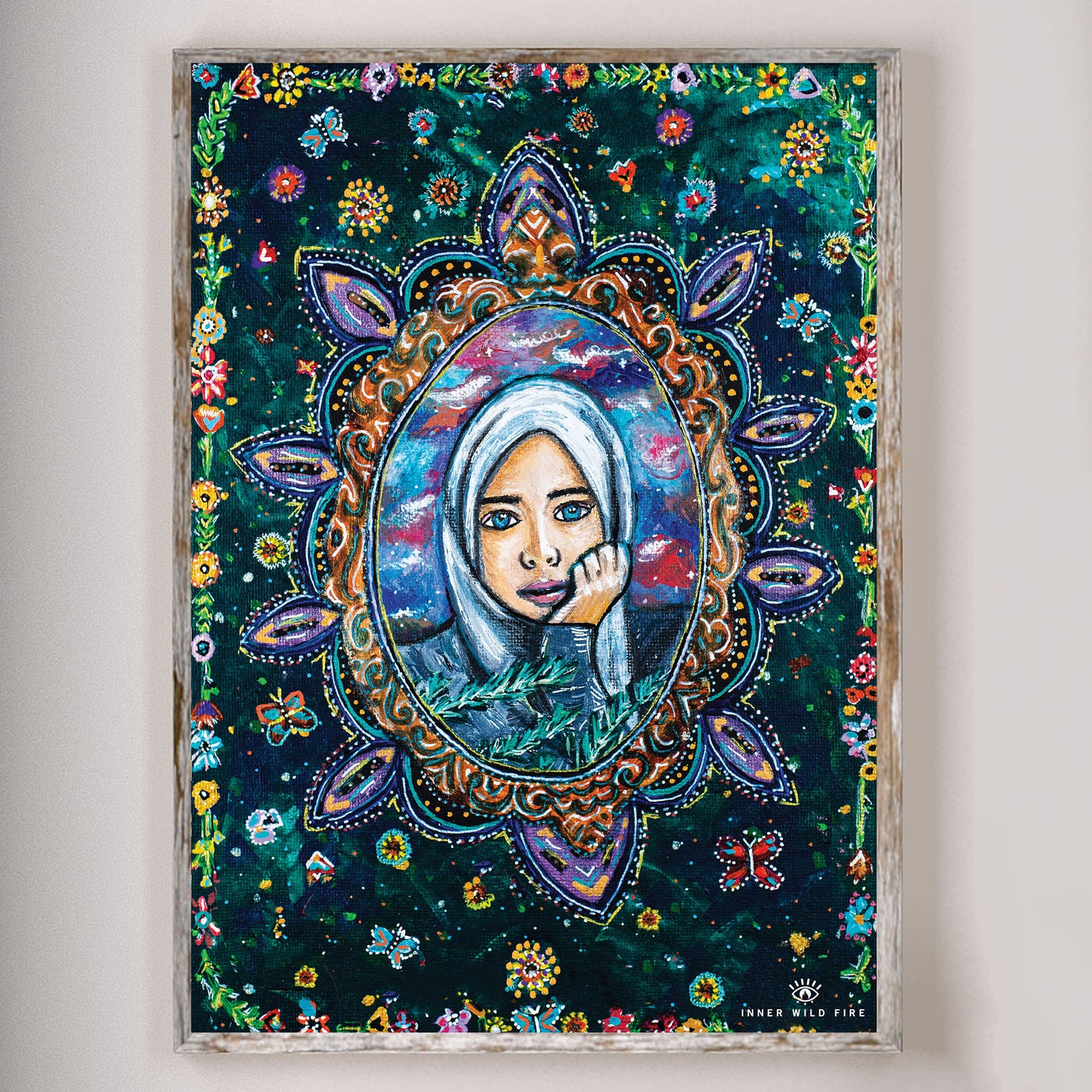 Mirror Mirror On The Wall Art Print A5, A4 & A3 Size