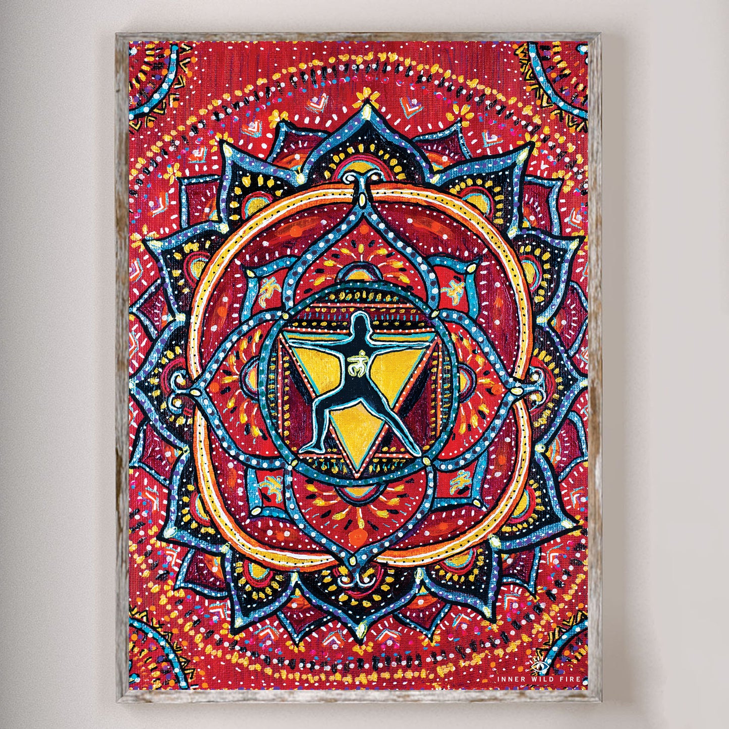 Root Chakra Art Print A5, A4 & A3 Size
