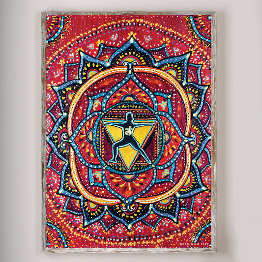 Root Chakra Art Print A5, A4 & A3 Size