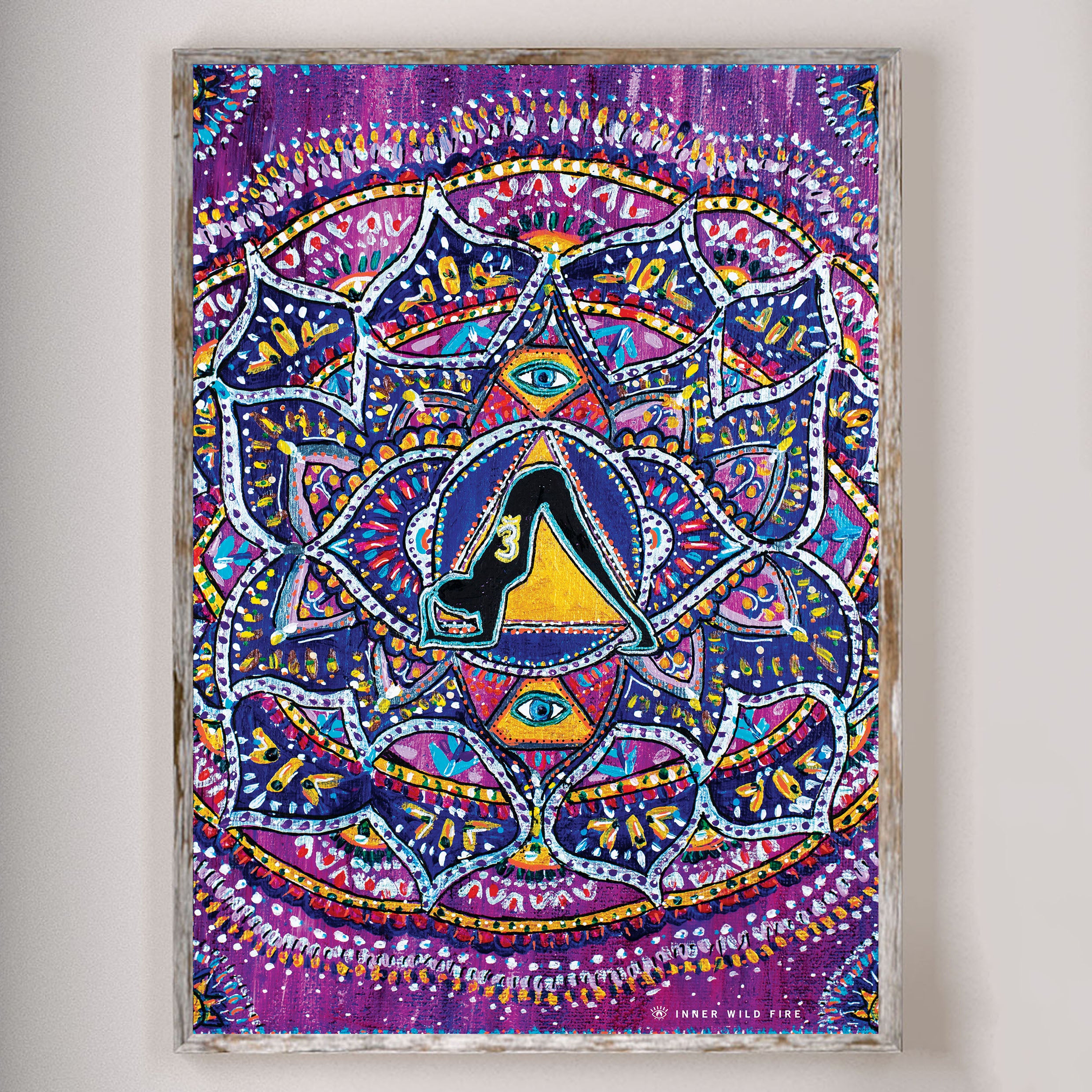 Third Eye Chakra Art Print A5, A4 & A3 Size