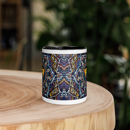 Crown Chakra Mug | Choice of Pink, Blue or Black Inside