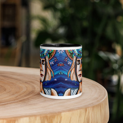 Ego Death Mug | Choice of Pink, Blue, Yellow or Black Inside