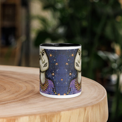Virgo Star Sign Mug | Choice of Pink, Blue or Black Inside
