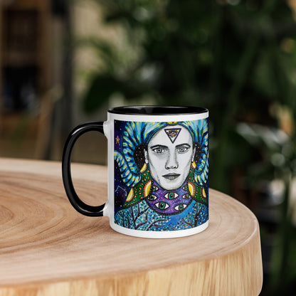 Aries Star Sign Mug | Choice of Blue or Black Inside