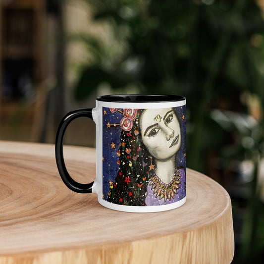 Virgo Star Sign Mug | Choice of Pink, Blue or Black Inside