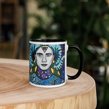 Aries Star Sign Mug | Choice of Blue or Black Inside