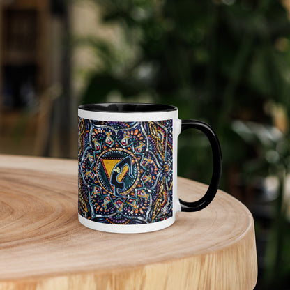 Crown Chakra Mug | Choice of Pink, Blue or Black Inside