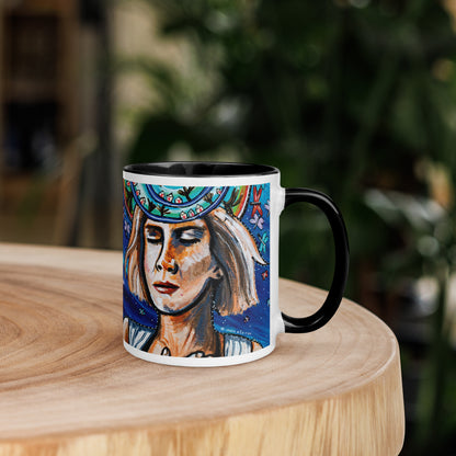 Ego Death Mug | Choice of Pink, Blue, Yellow or Black Inside