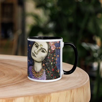 Virgo Star Sign Mug | Choice of Pink, Blue or Black Inside