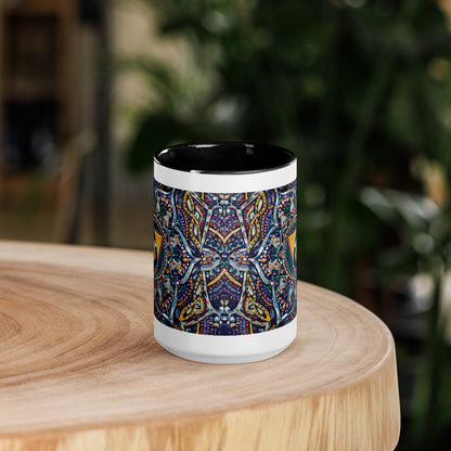 Crown Chakra Mug | Choice of Pink, Blue or Black Inside
