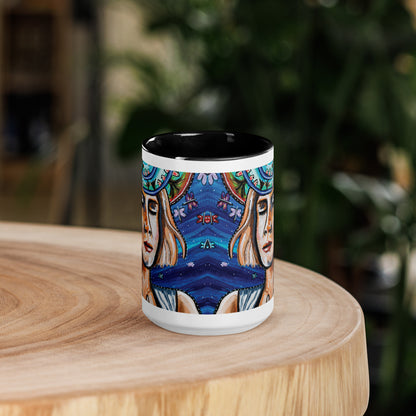 Ego Death Mug | Choice of Pink, Blue, Yellow or Black Inside