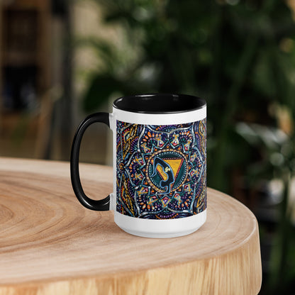 Crown Chakra Mug | Choice of Pink, Blue or Black Inside
