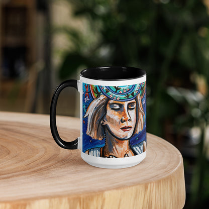 Ego Death Mug | Choice of Pink, Blue, Yellow or Black Inside