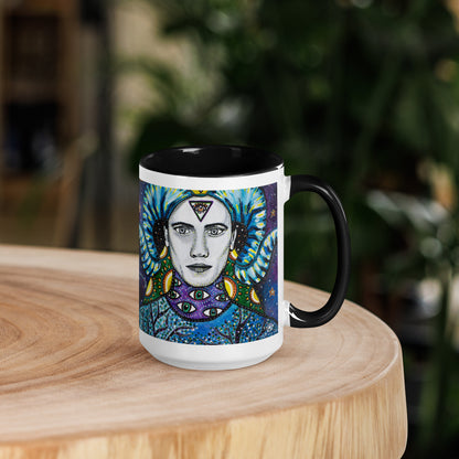 Aries Star Sign Mug | Choice of Blue or Black Inside