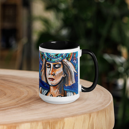 Ego Death Mug | Choice of Pink, Blue, Yellow or Black Inside