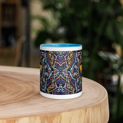 Crown Chakra Mug | Choice of Pink, Blue or Black Inside