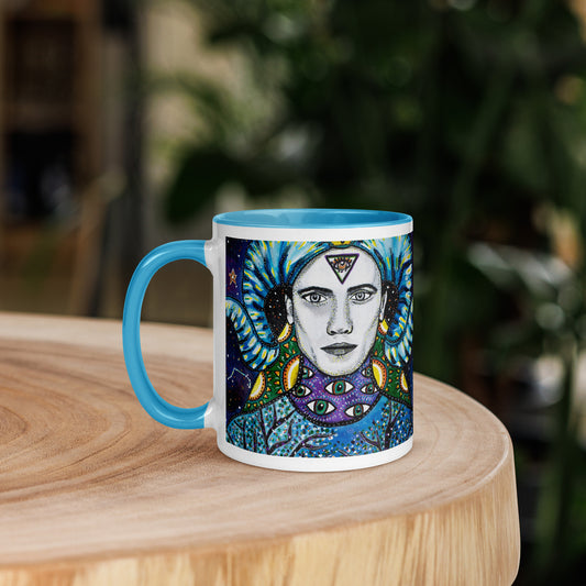 Aries Star Sign Mug | Choice of Blue or Black Inside
