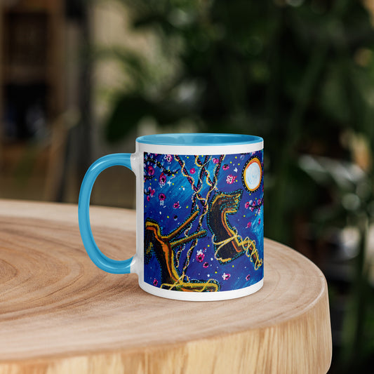 Abundance Mug | Choice of Blue or Black Inside