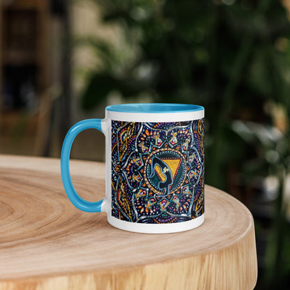 Crown Chakra Mug | Choice of Pink, Blue or Black Inside