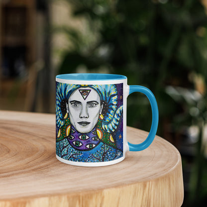 Aries Star Sign Mug | Choice of Blue or Black Inside