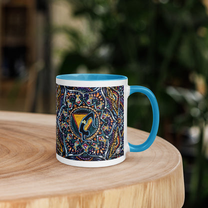 Crown Chakra Mug | Choice of Pink, Blue or Black Inside