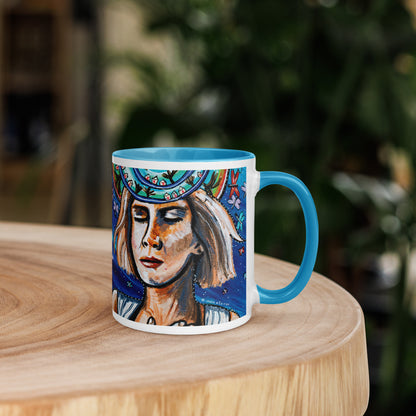 Ego Death Mug | Choice of Pink, Blue, Yellow or Black Inside